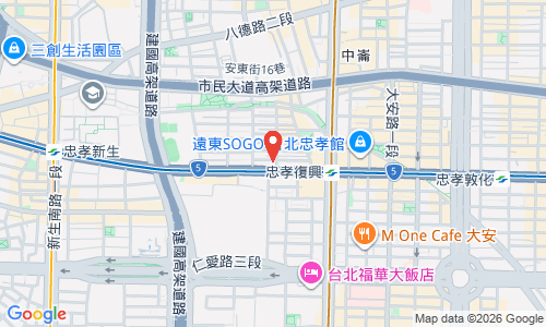 106082台北市大安區忠孝東路三段249號3F